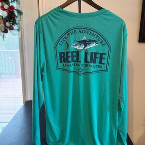 Men’s Reel Life UV Long Sleeve Shirt – Good Condition (One Imperfection – See Ph